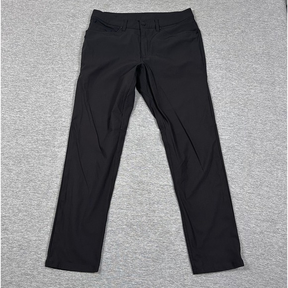 lululemon athletica Other - Lululemon Pants Mens 32x31 Black ABC Classic Warpstreme Business Chino City
